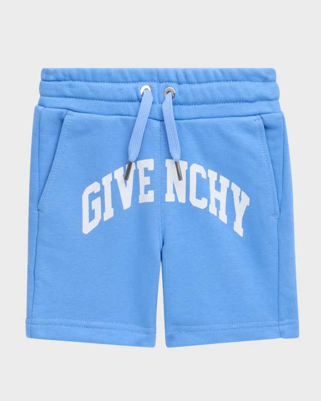 Boy's Logo-Print Fleece Shorts, Size 12M-3