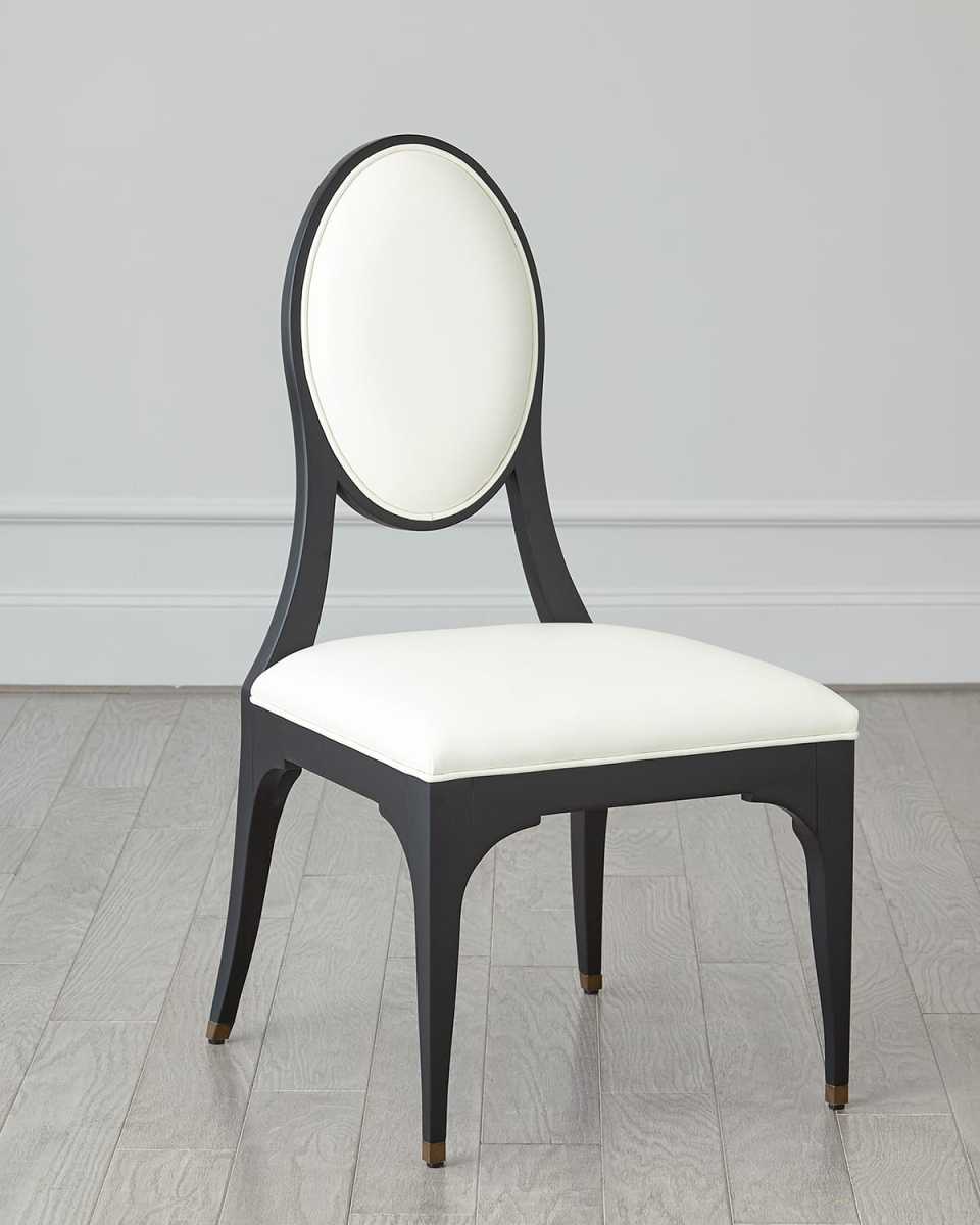 Harlow Leather Dining Side Chair