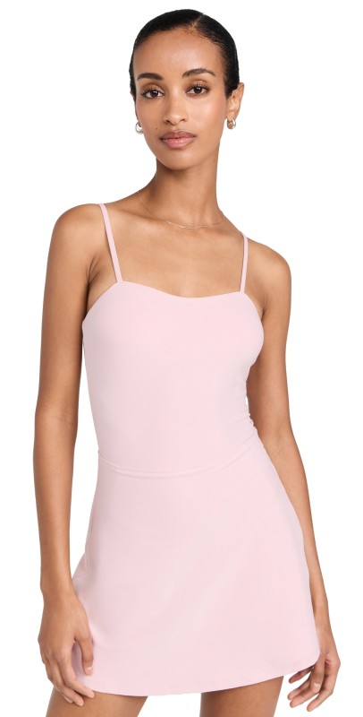 Alo Yoga Alo Courtside Tennis Dress Ballet Pink