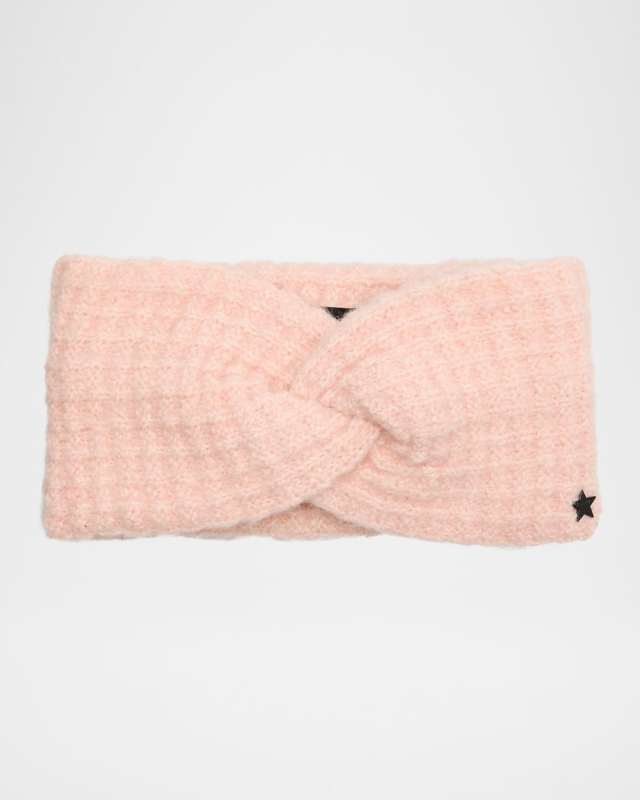 Waffle Knit Wool-Blend Headband