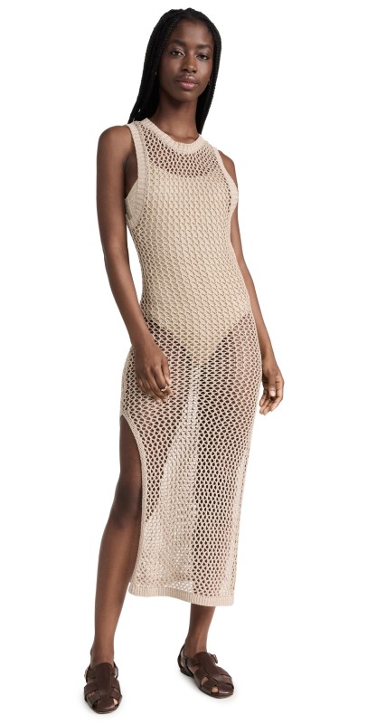 Beach Riot Holly Dress Tan