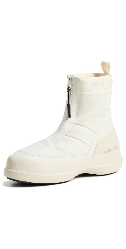 Moon Boot Luna Zip Boots Cream