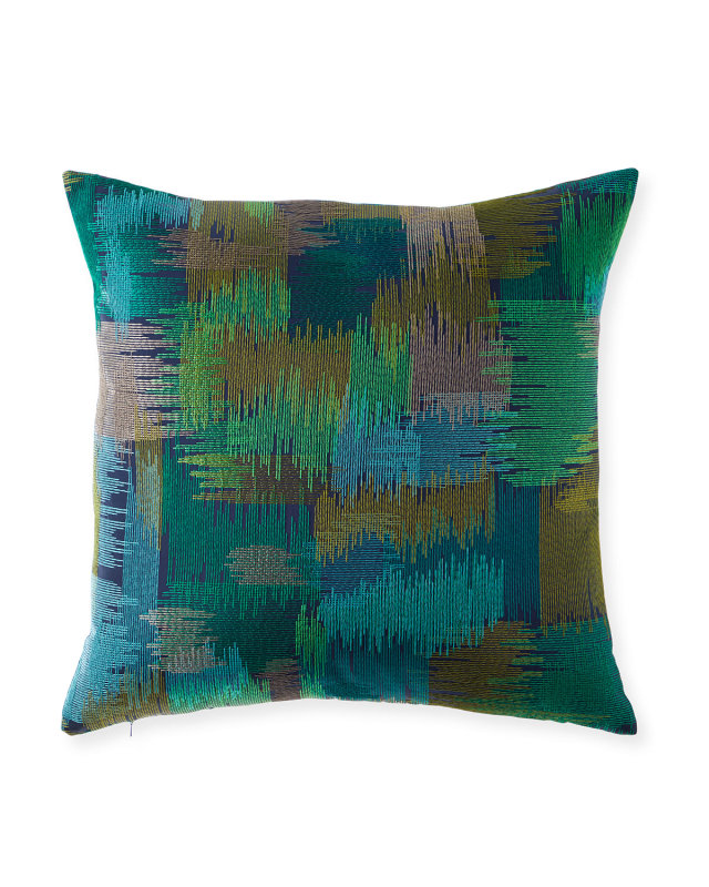 Breslin Embroidered Decorative Pillow