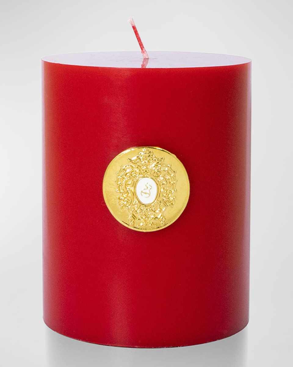 31.74 oz. Wirtanen Red Cylindrical Candle