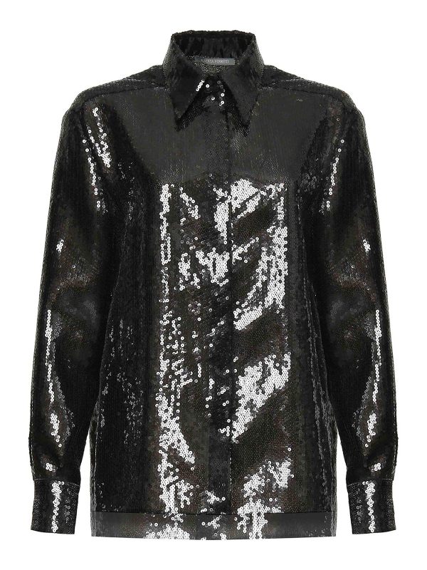 Alberta Ferretti Chemise - Noir