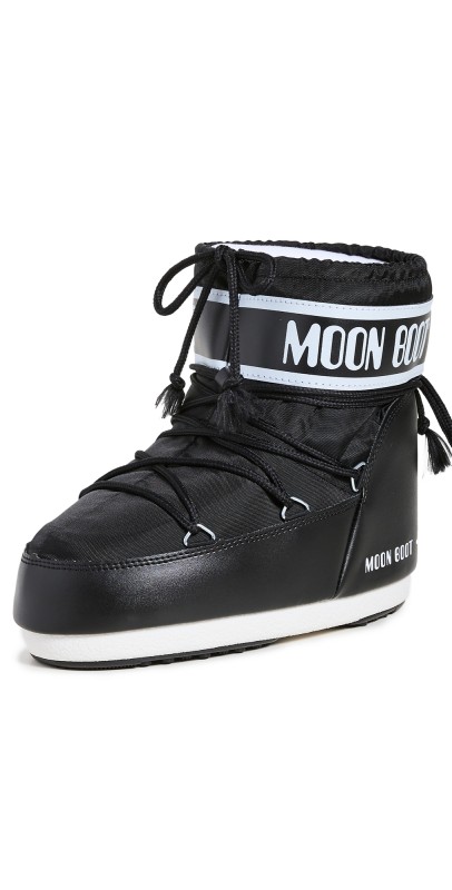 Moon Boot Icon Low Nylon Boots Black