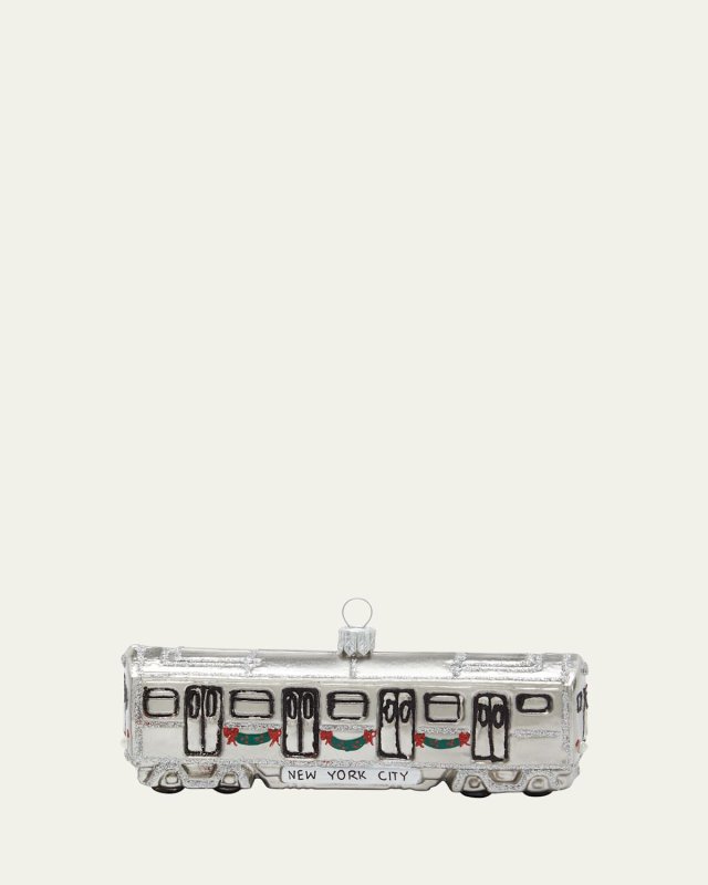 Subway Christmas Ornament