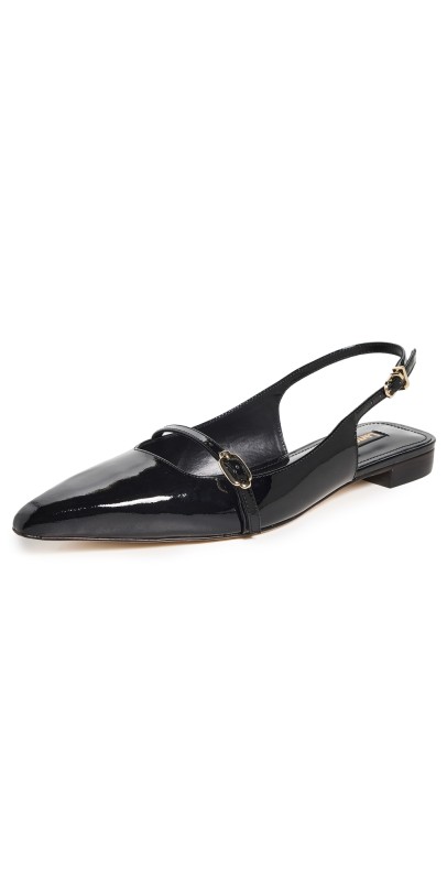 Larroudé Ines Flats Black