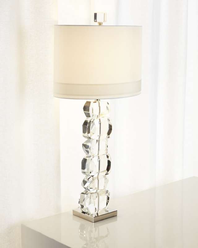 Lynx Stacked Gemstone Lamp