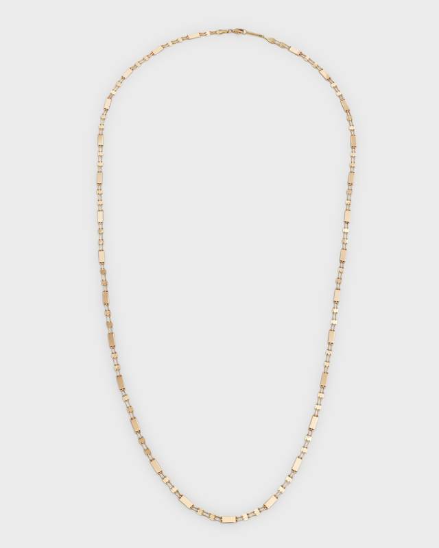 14k St Barts Single-Strand Chain Necklace