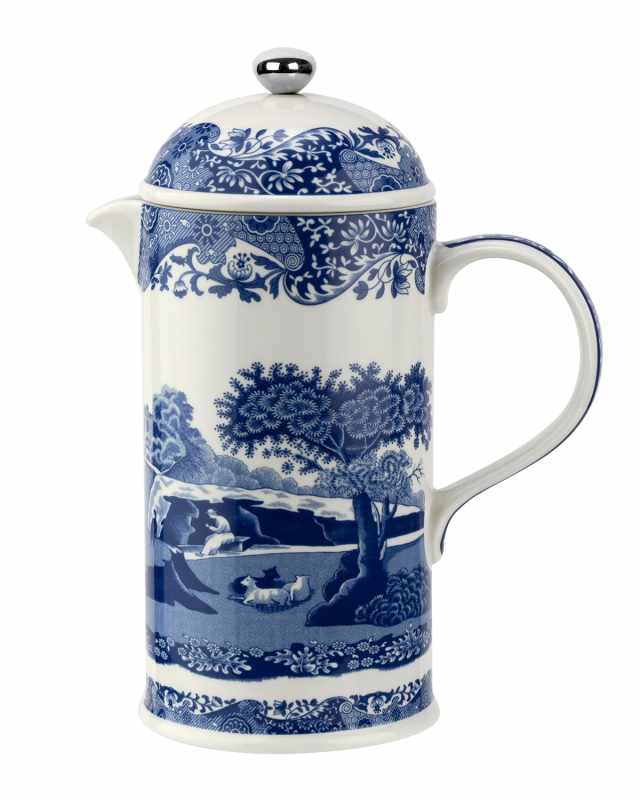 Blue Italian Cafetiere (French Press)