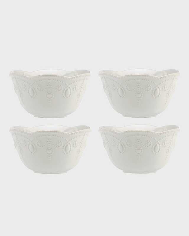 French Perle Fruit Bowls, Set of 4