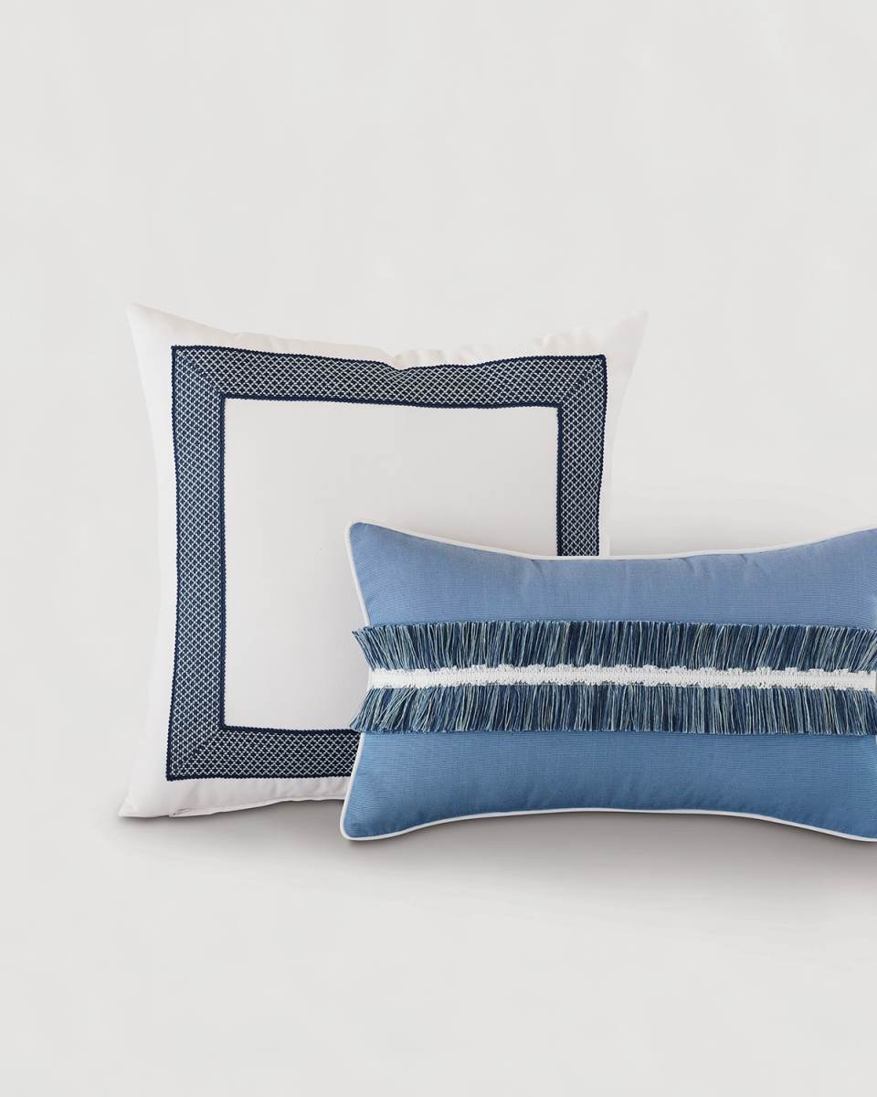 Blue Tape Pillow