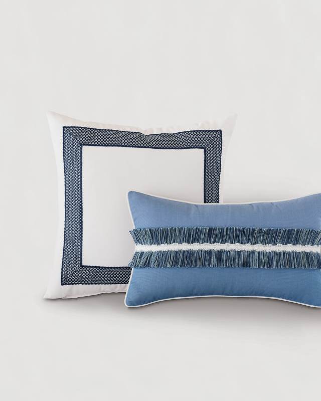 Blue Tape Pillow