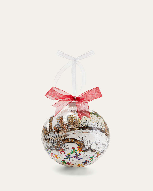 Central Park Skating Ornament