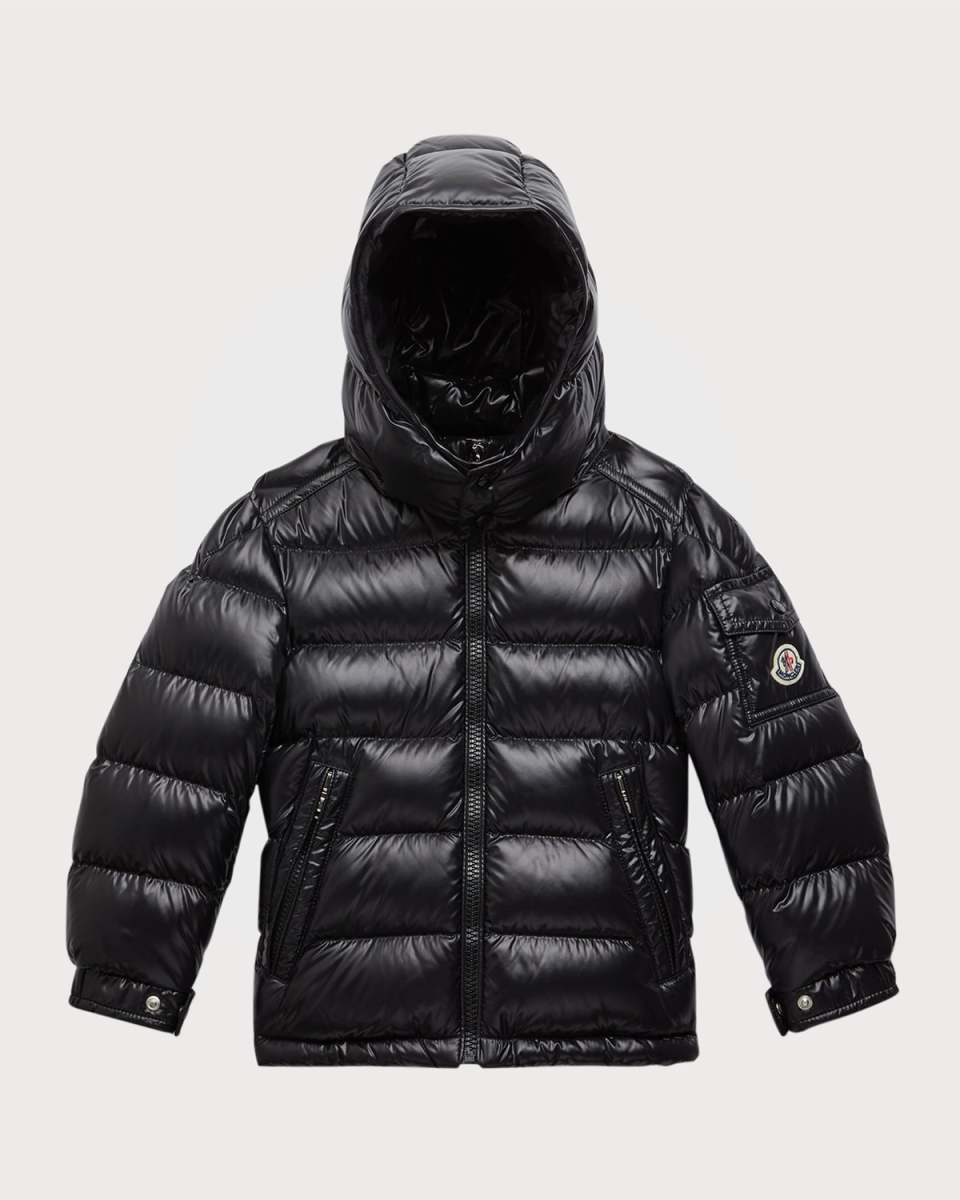 Kid's Moncler Maya Puffer Jacket, Size 8-14