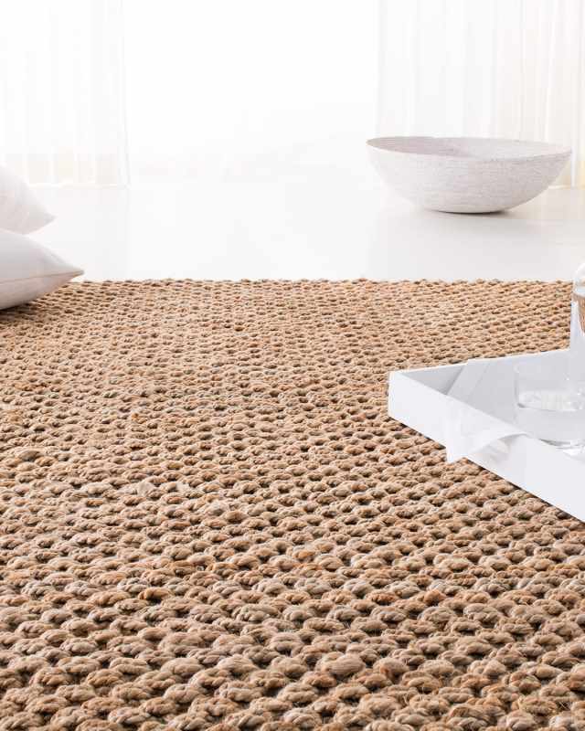 Panama Jute Hand-Loomed Rug, 8' x 10'
