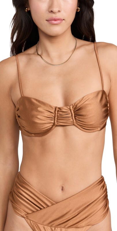 JADE Swim Mia Bikini Top Hazel