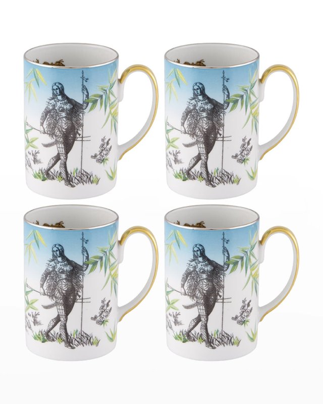 Reveries Mugs, Set of 4
