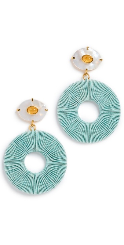 Lizzie Fortunato Domingo Earrings Teal