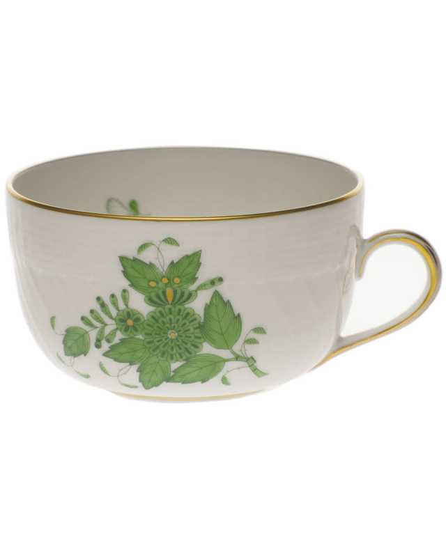 Chinese Bouquet Green Canton Cup