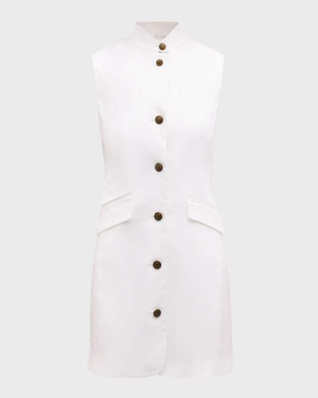 Slade Linen Vest Dress