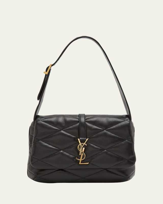 Le 57 Flap YSL Shoulder Bag in Quilted Leather