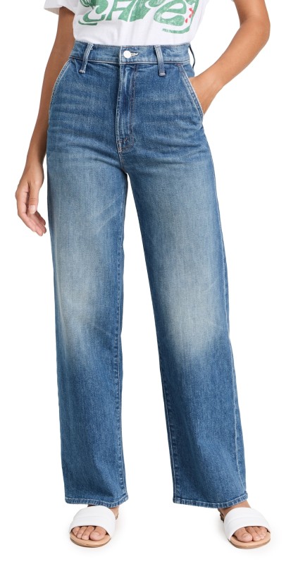 MOTHER High Waisted Spinner Skimp Jeans Flashback