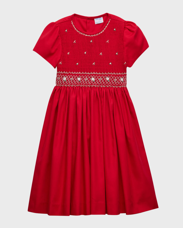 Girl's Timeless Bliss Smock Dress, Size 4-6