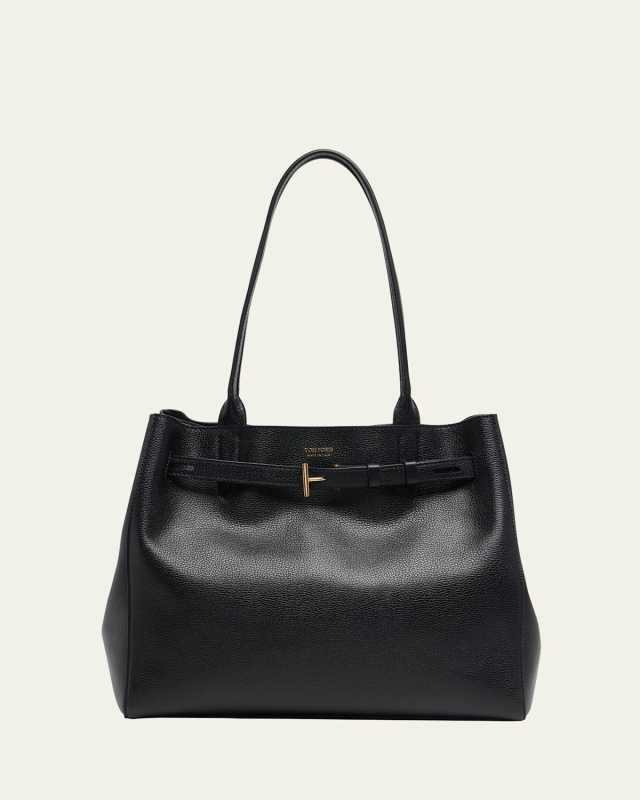 Audrey Medium Tote Bag in Grain Leather