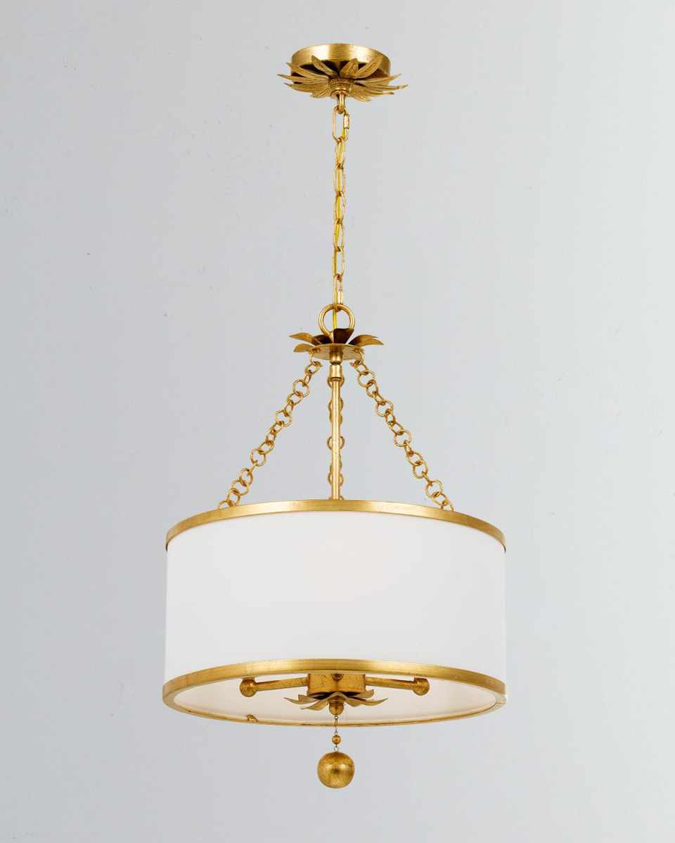 Broche 3-Light Chandelier