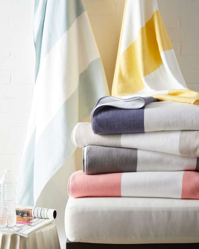 Block Stripe Beach Towel