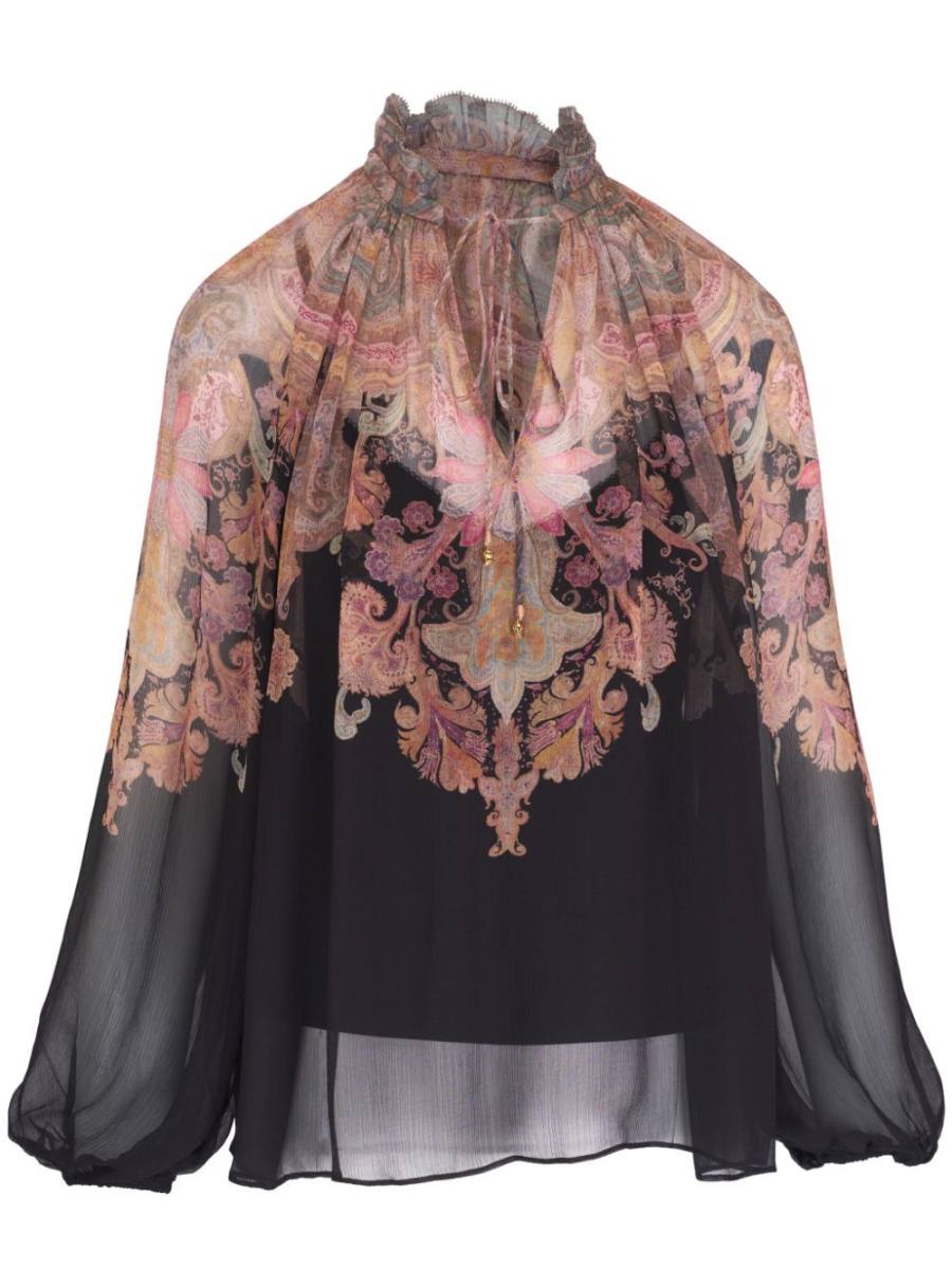 Illustration billow blouse