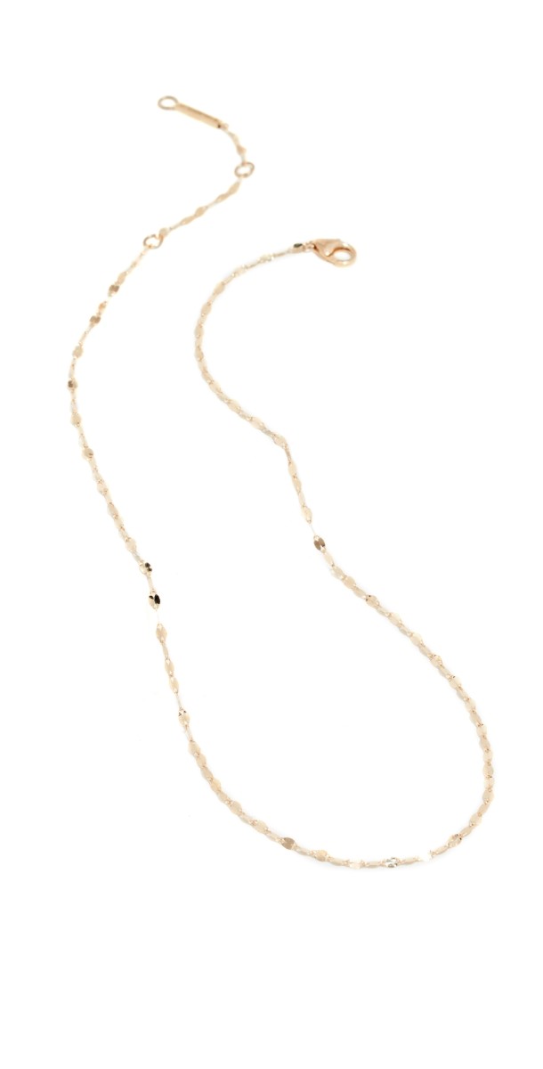 LANA 14k Blake Chain Choker Necklace Yellow Gold