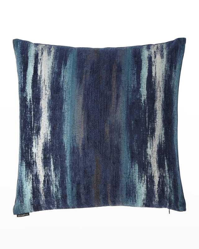 Tia Ikat Woven Chenille Pillow