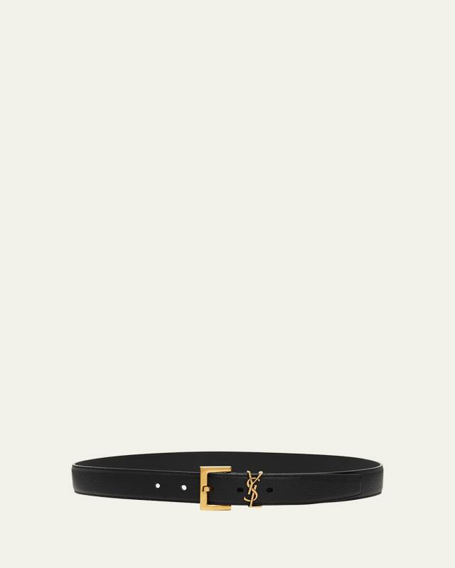 YSL Calf Leather Belt