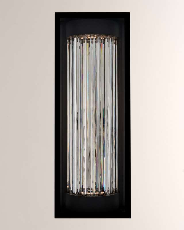 Cilindro 28" LED Outdoor Wall Sconce