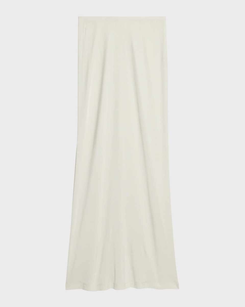 Fluid Jersey Maxi Skirt