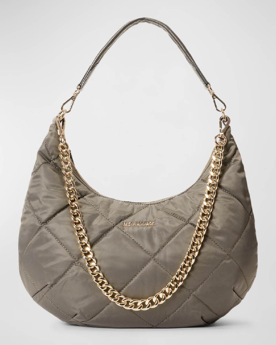 Madison Quilted Shoulder Bag