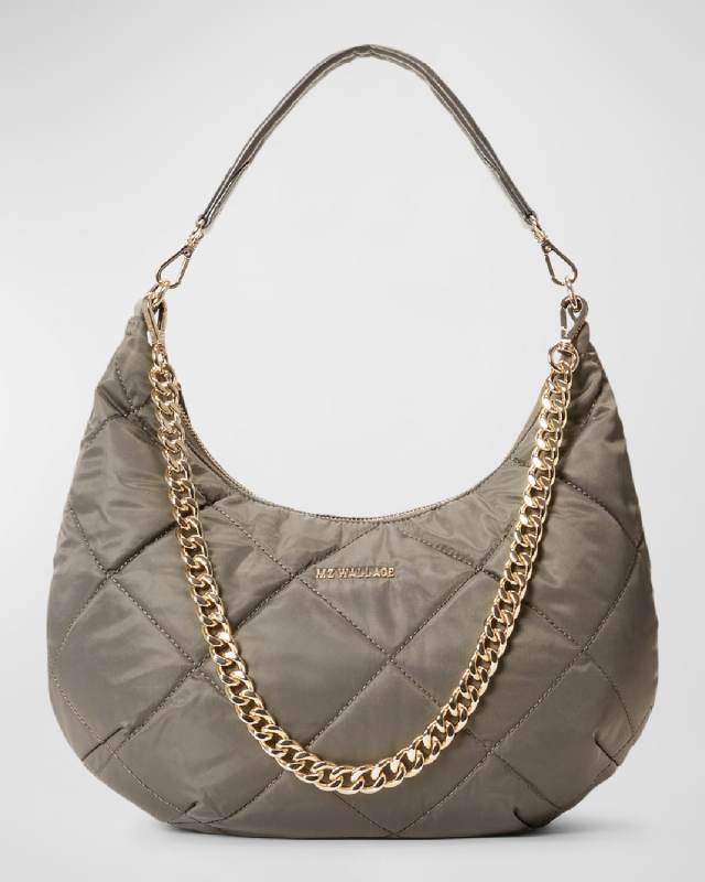 Madison Quilted Shoulder Bag