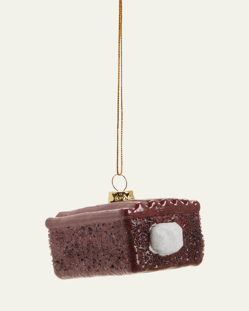 Iced Chocolate Snack Christmas Ornament