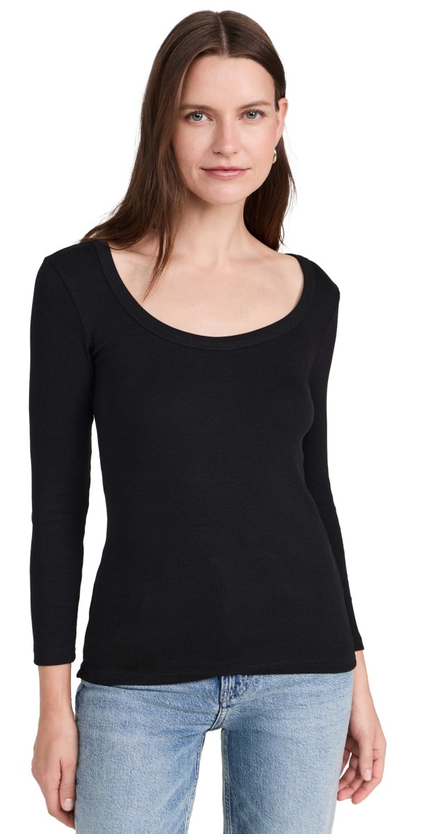 AYR The Open Ended Tee Black