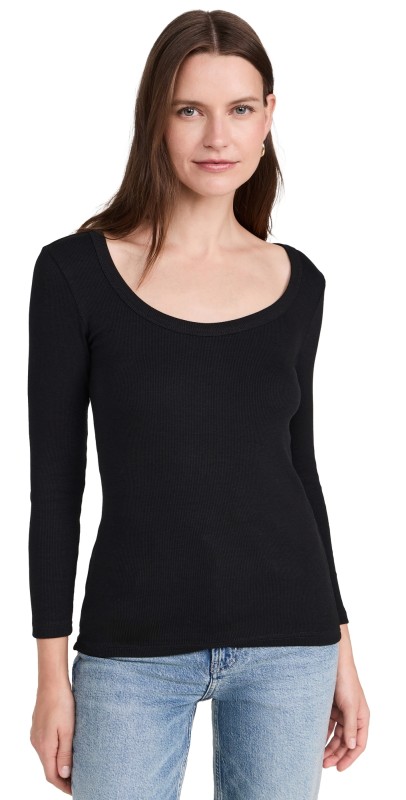 AYR The Open Ended Tee Black