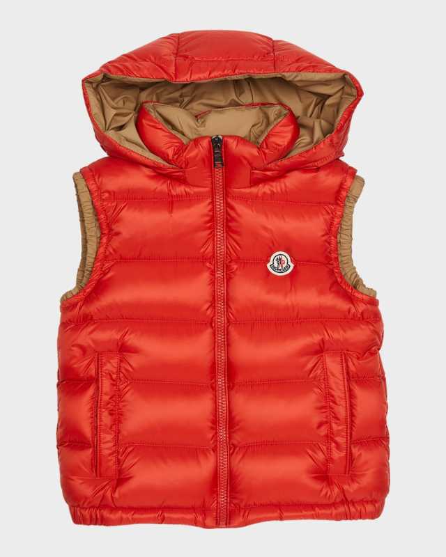 Boy's Zibiah Hooded Vest, Size 8-14