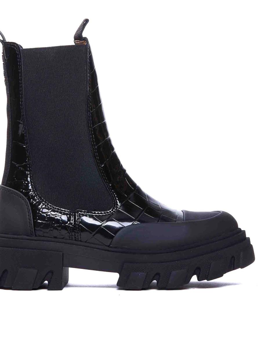 Ganni Bottines - Noir