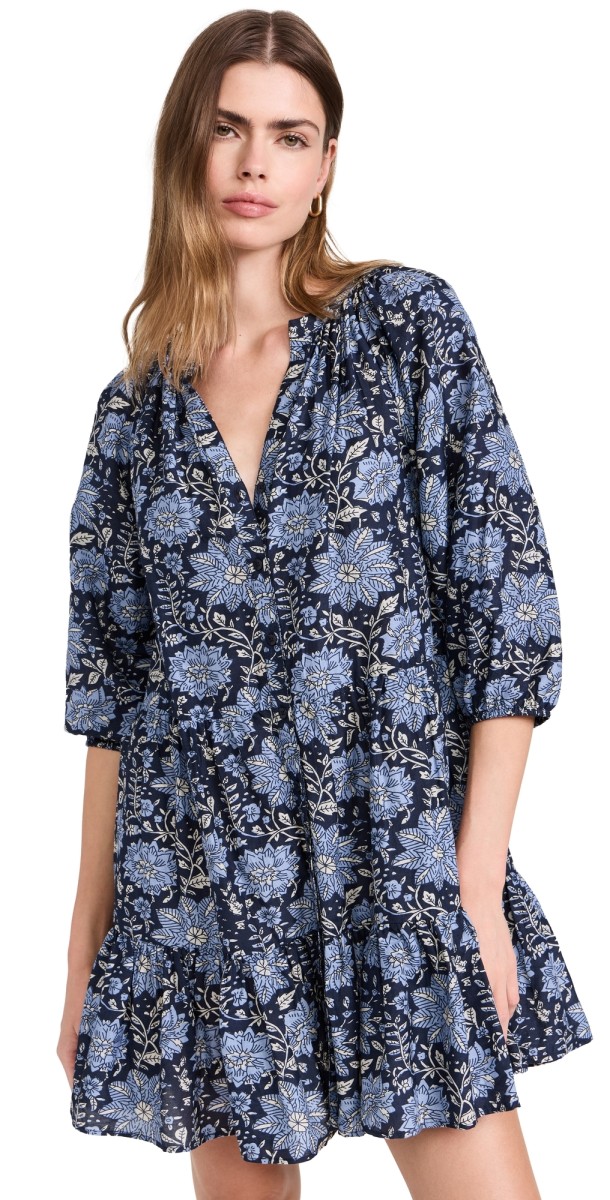 Apiece Apart Mini Mitte Dress Heritage Sky