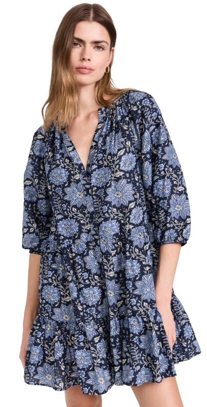 Apiece Apart Mini Mitte Dress Heritage Sky