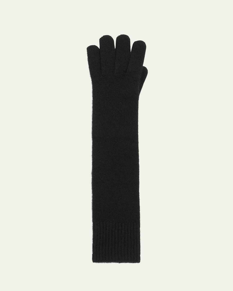 Long-Kit Cashmere-Blend Gloves