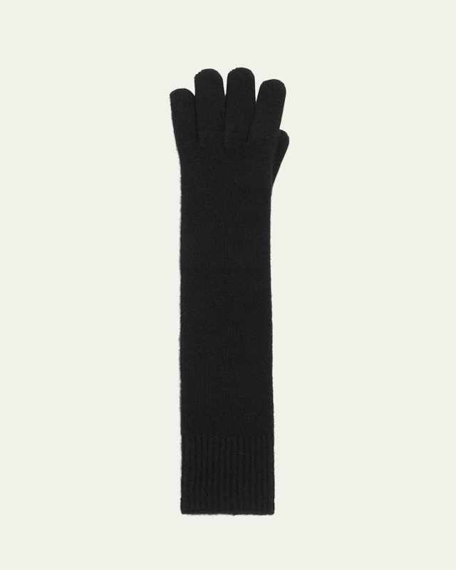 Long-Kit Cashmere-Blend Gloves