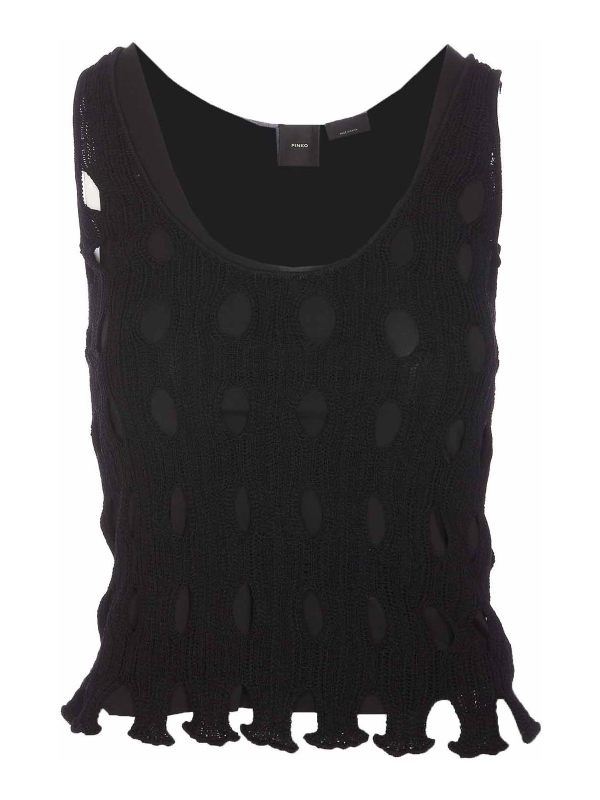Pinko Top - Noir
